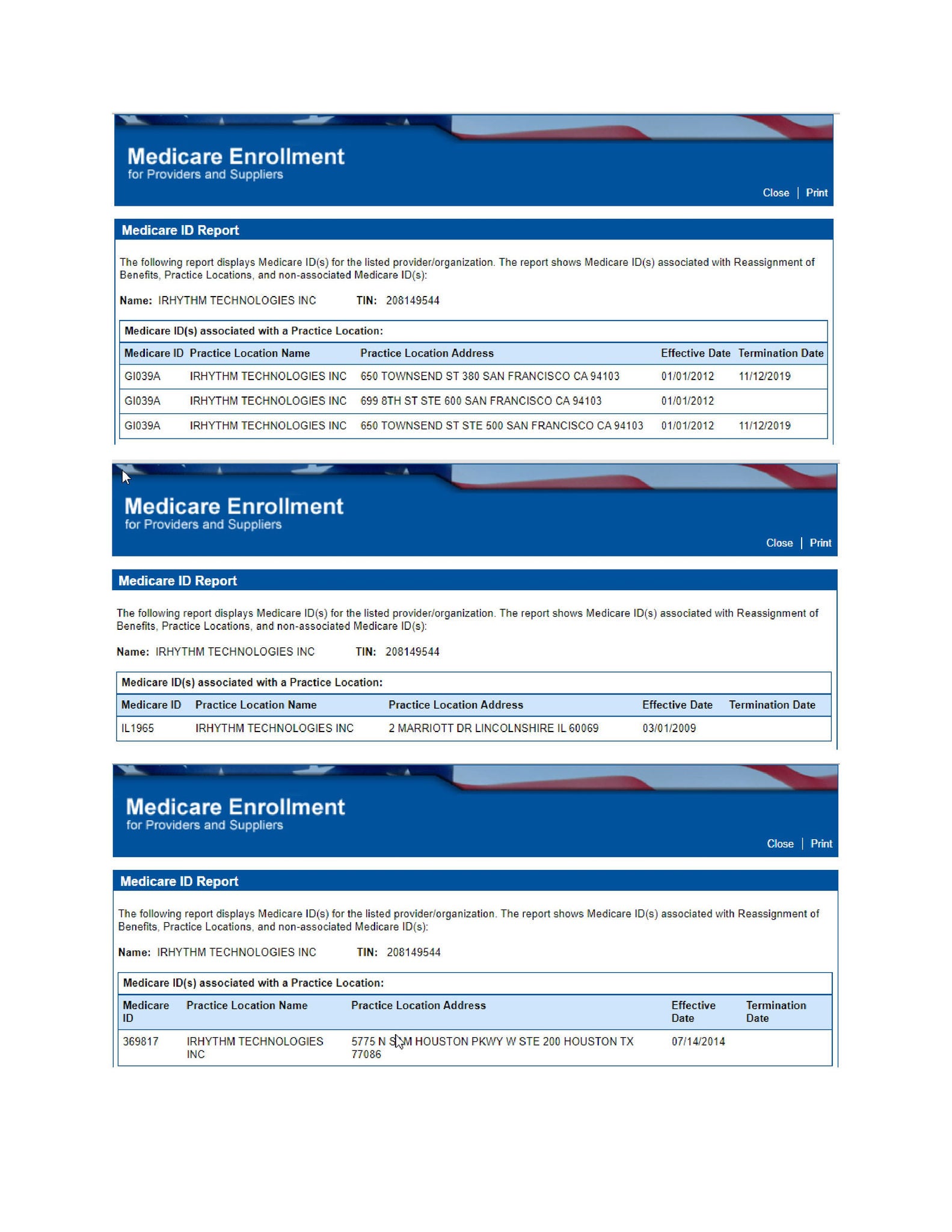 Medicare enrollment form